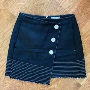 Mango asymmetrical mini skirt